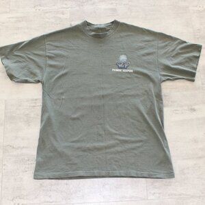 Vintage 90's Promise Keeper Graphic Single Stitch Short Sleeve Green T-Shirt XL